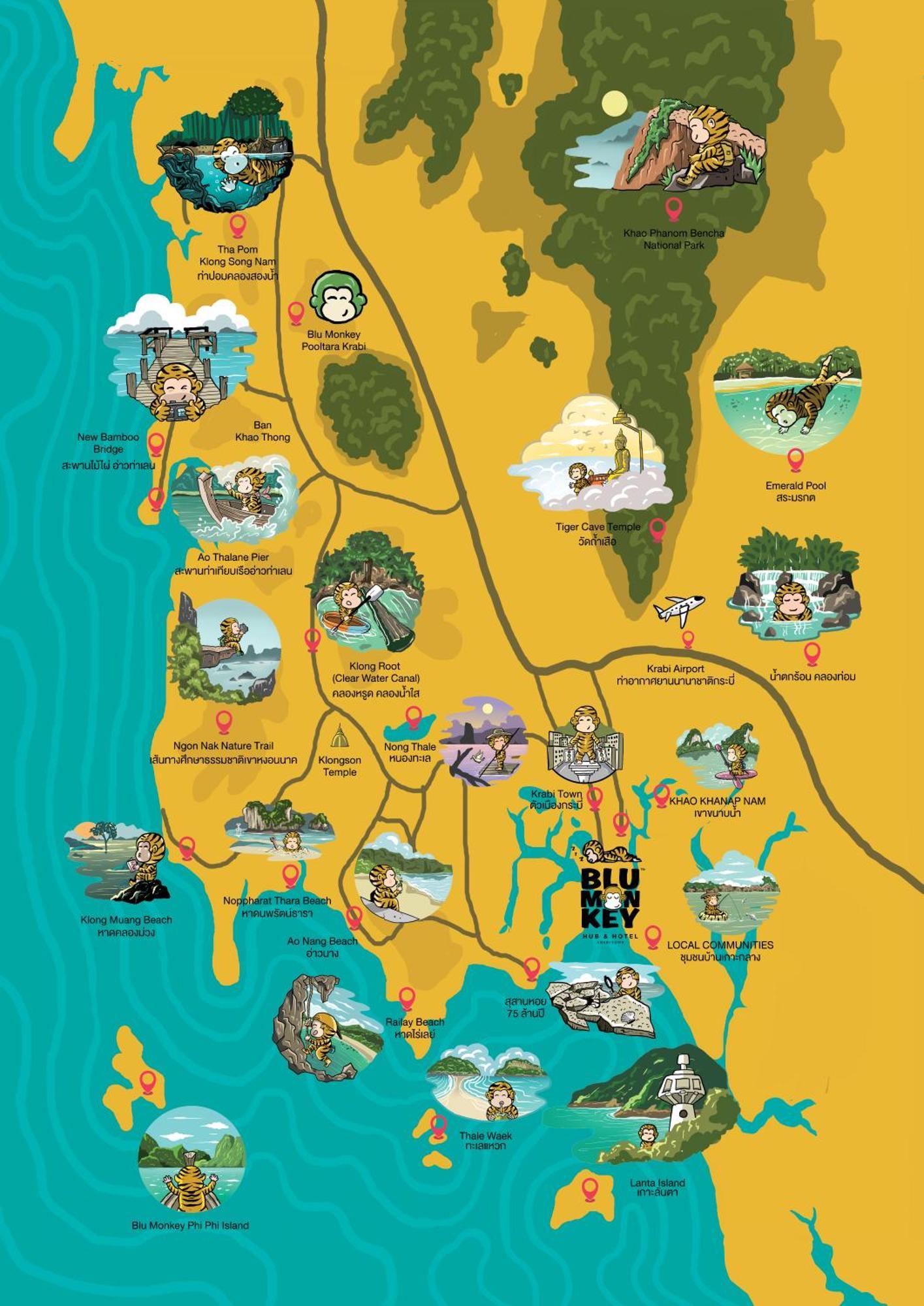 Blu Monkey Hub And Town โรงแรม